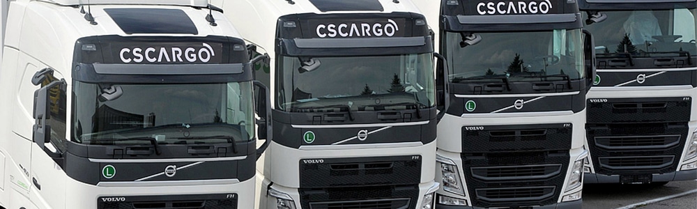 nákladní automobily společnosti C.S.Cargo